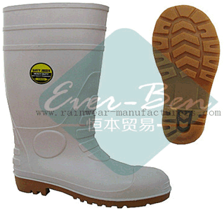 Rubber 021 - white rubber fishing boots outdoor rubber boot